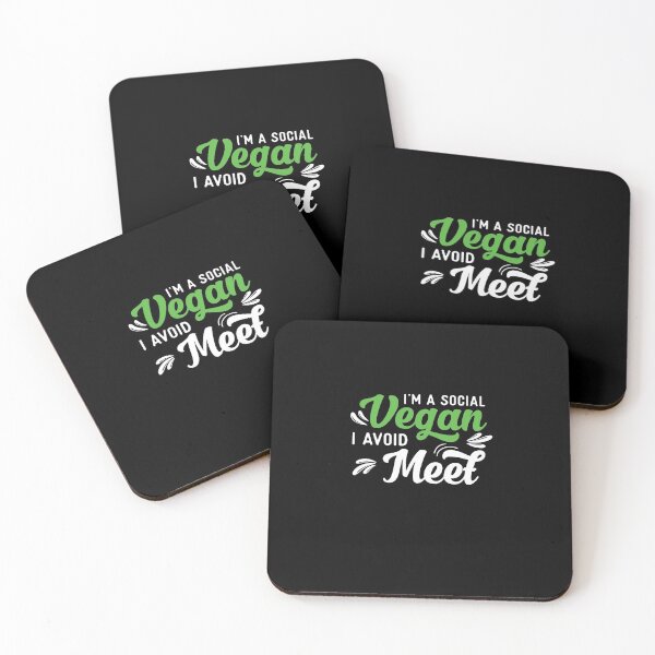Item preview, I'm a Social Vegan I avoid meet designed and sold by Gerald Waters.