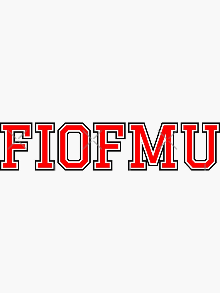 "FIOFMU Navarro" Sticker for Sale by memeasaurus Redbubble