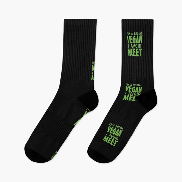 Item preview, I'm a Social Vegan I avoid meet designed and sold by Gerald Waters.