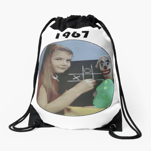 1967 BBC Test Pattern Girl Mochila saco