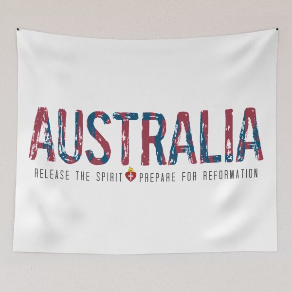 Item preview, Australia Release the Spirit. Prepare for Reformation Christian designed and sold by TheKingdomAttic.