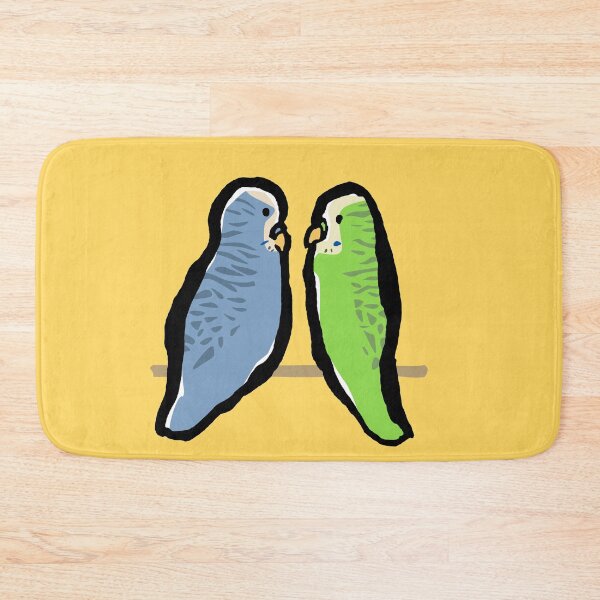 Item preview, budgies (parakeets) designed and sold by greendeer.