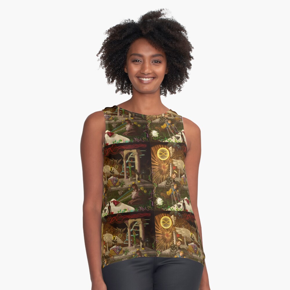 Item preview, Sleeveless Top designed and sold by RetinalKandy.