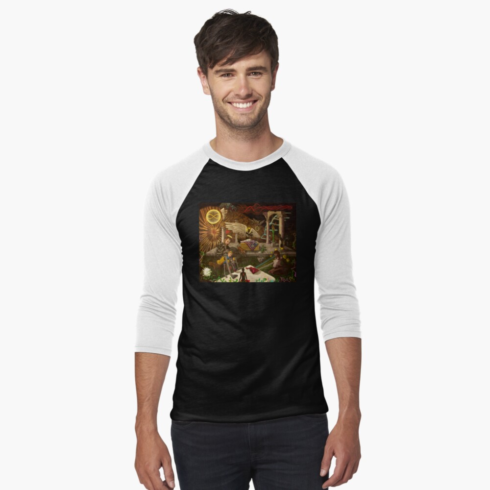 Item preview, Baseball ¾ Sleeve T-Shirt designed and sold by RetinalKandy.