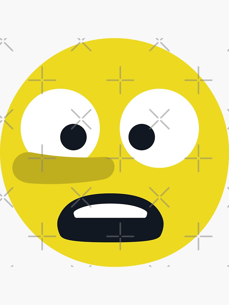 Clipart Cartoon of a Lying Lie Face Emoji Emoticon With Long 