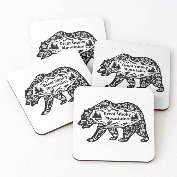 Item preview, Great Smoky Mountains Souvenir Bear designed and sold by BadCrab.