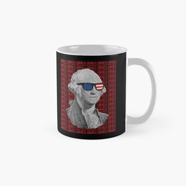 Item preview, George Washington America! Patriotic USA Vintage 4th of July Shirt Gear designed and sold by DynamicDesign.
