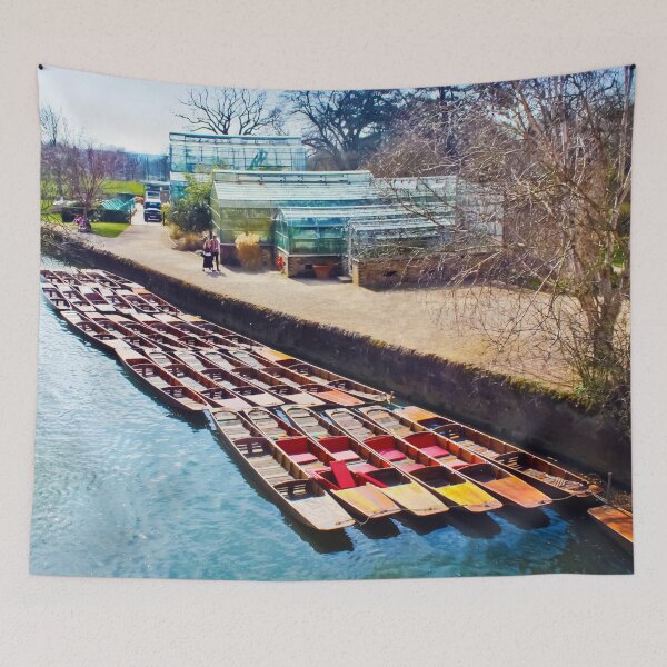 Item preview, The University Of Oxford Botanic Garden And Punts designed and sold by Terri Waters Photography & Design.
