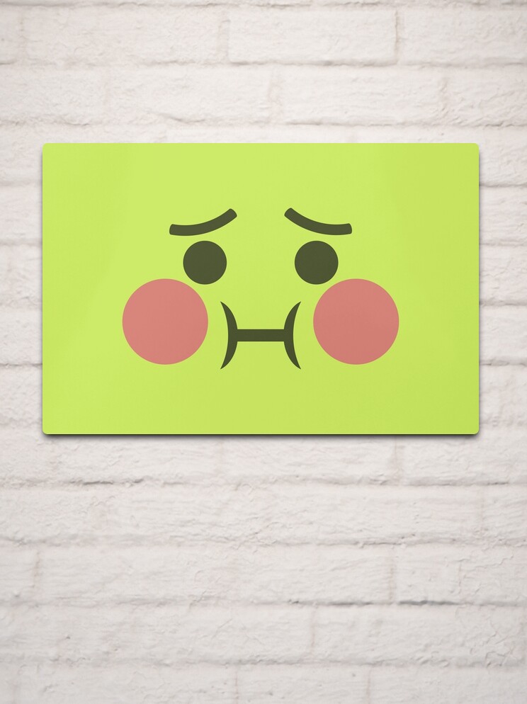Green Surprise Floating Emoji
