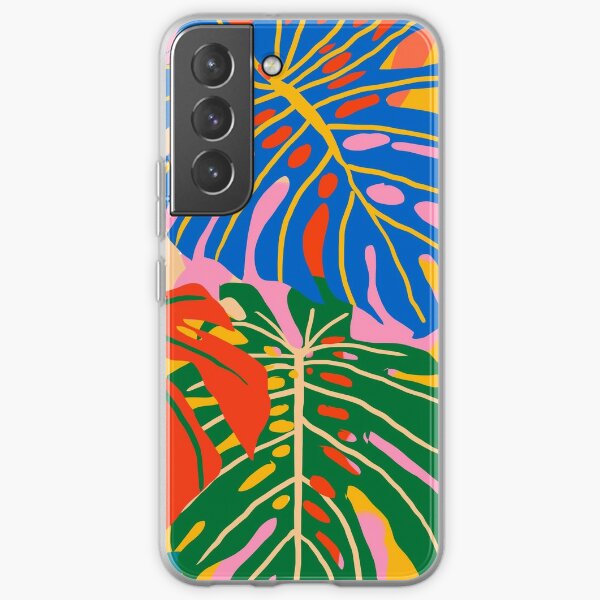 She Always Wears Neutrals But Has The Most Colorful Mind #painting #botanical Samsung Galaxy Soft Case