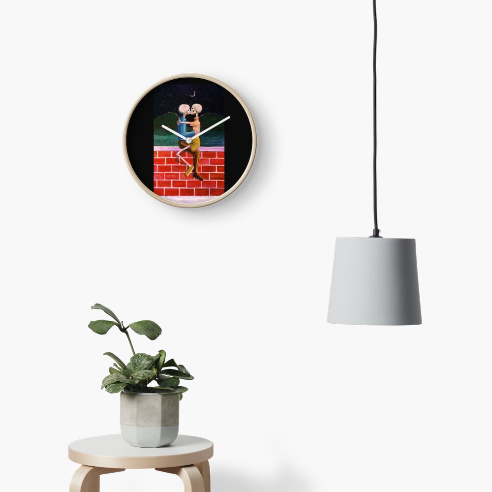 Item preview, Clock designed and sold by RetinalKandy.