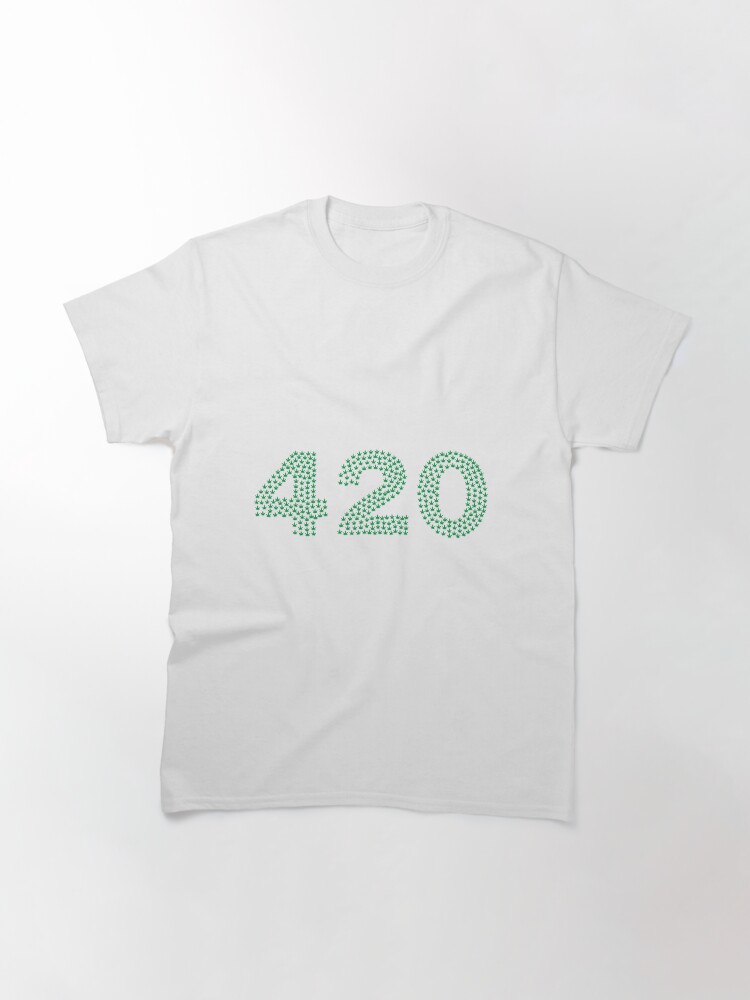 Alternate view of Weed 420 Classic T-Shirt