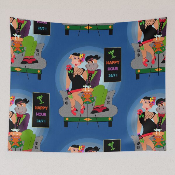 Item preview, Cows and Cocktails - Happy Hour 24/7 designed and sold by Carremo.