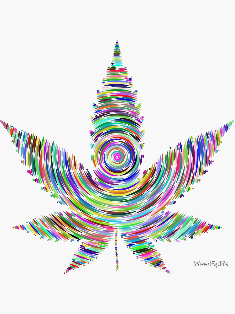 Color Cannabis Leaf by WeedSplifs