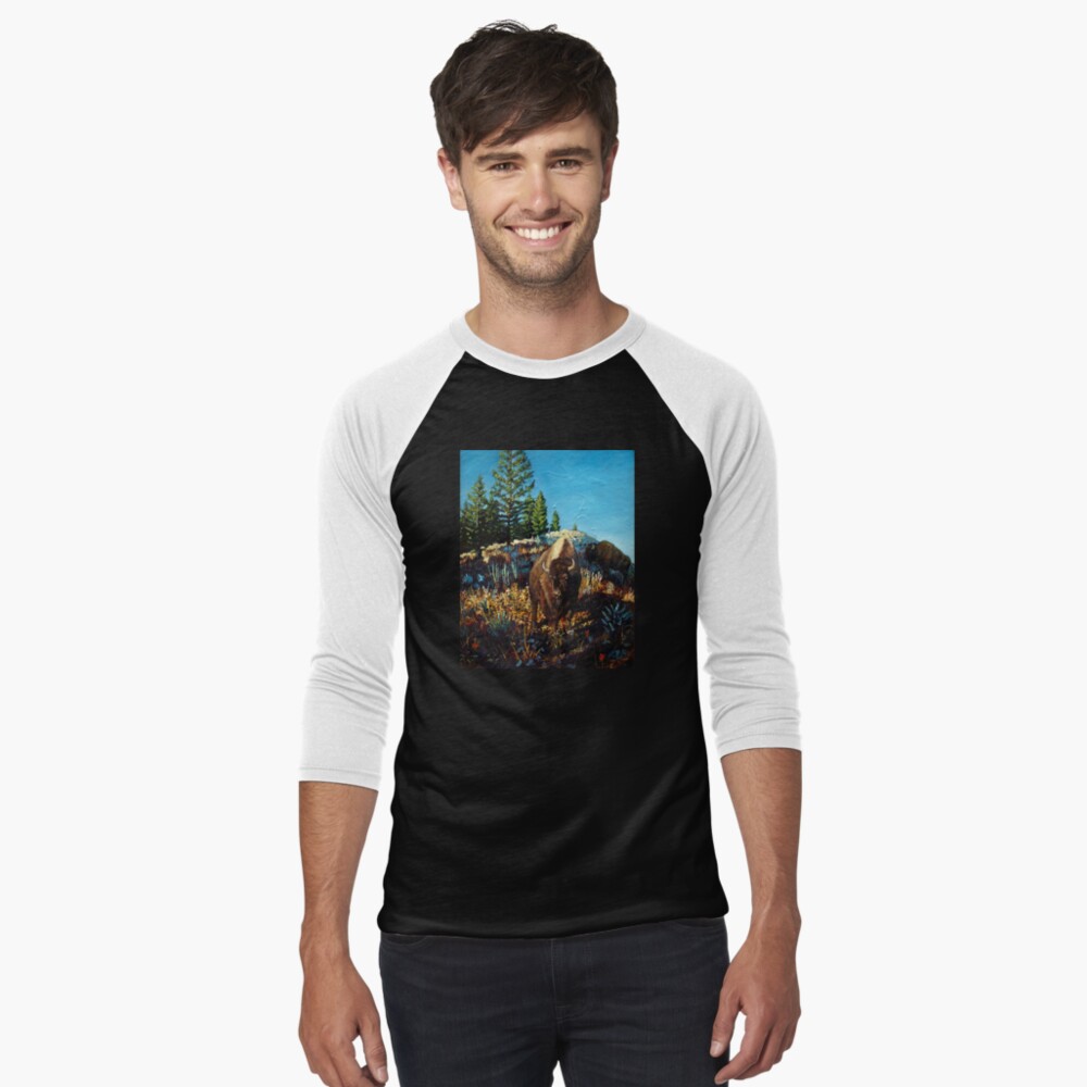 Item preview, Baseball ¾ Sleeve T-Shirt designed and sold by RetinalKandy.