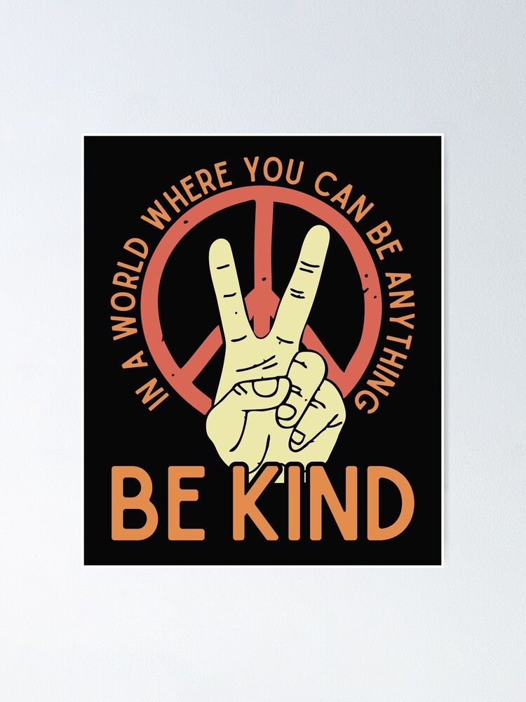 Be Kind Daisy Peace Sign Vintage Retro I Choose Kindness T-Shirt Be Kind Daisy Peace Sign Vintage Retro I Choose Kindness T-Shirt