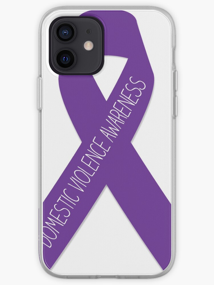 Phone Case Blue Ribbon Support Gift Idea Domestic Violence Awareness Domestic Violence Phone Cover Domestic Violence Ribbon