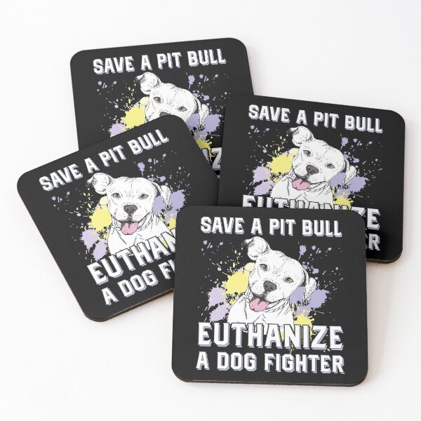 Item preview, Inspirational Gifts - Pit Bull Lover Gift - Save A Pit Bull, Euthanize A Dog Fighter - Pet Owner designed and sold by kntranhoang.