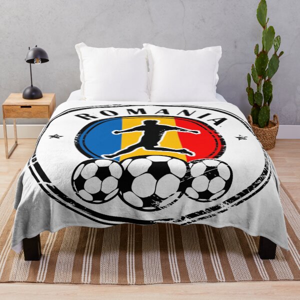 Item preview, Design with football, name and flag of Romania designed and sold by studio838.