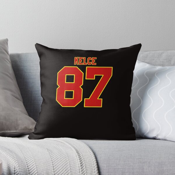 Kelce 87 Shirt Kansas City Football Premium T shirt Throw Pillow