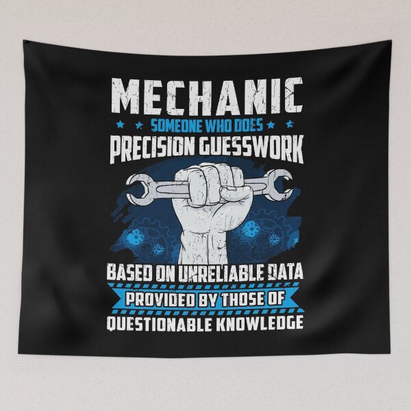 Item preview, Funny Mechanic Gift - Someone Who Does Precision Guesswork - Auto Mechanic designed and sold by kntranhoang.