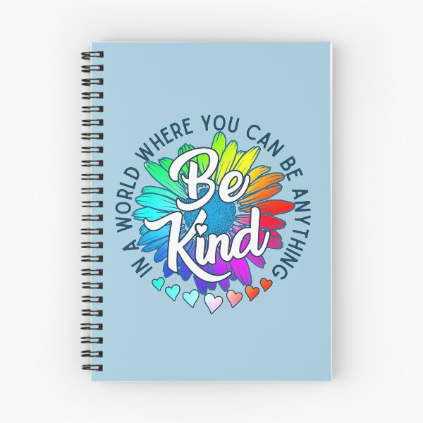 Item preview, In a world where you can be anything be kind rainbow daisy flower designed and sold by alenaz.