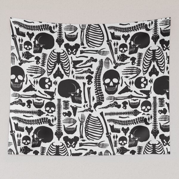 Item preview, Skeletal  Anatomy Bones Dark Creepy Halloween designed and sold by Karianne Potter.