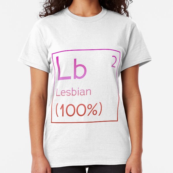 Lesbian on the Queeriotic table Classic T-Shirt