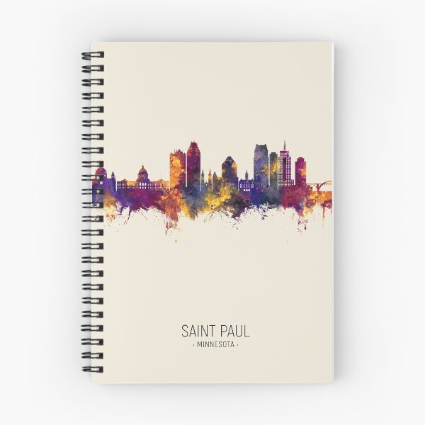 Item preview, Saint Paul Minnesota Skyline designed and sold by ArtPrints.