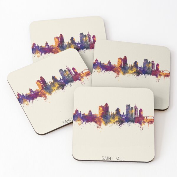 Item preview, Saint Paul Minnesota Skyline designed and sold by ArtPrints.