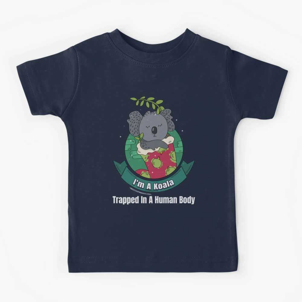 Happy Holiday Gifts - Koala Lover Gift - Trapped In A Human Body -  Christmas Animal Kids T-Shirt for Sale by kntranhoang
