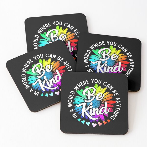 Item preview, Choose Kindness In a world where you can be anything be kind cute daisy flower rainbow petals designed and sold by alenaz.