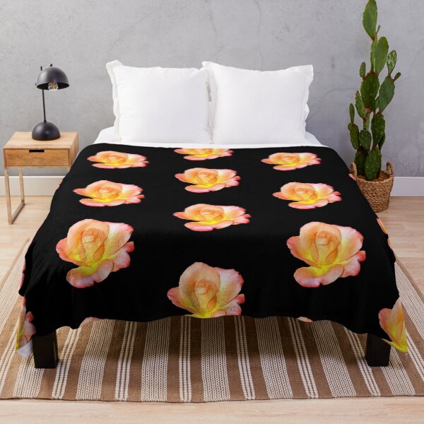 Item preview, Apricot Rose On Black designed and sold by Jason Gilbert.