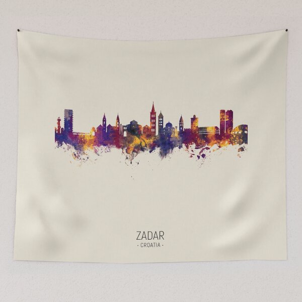 Item preview, Zadar Croatia Skyline designed and sold by ArtPrints.