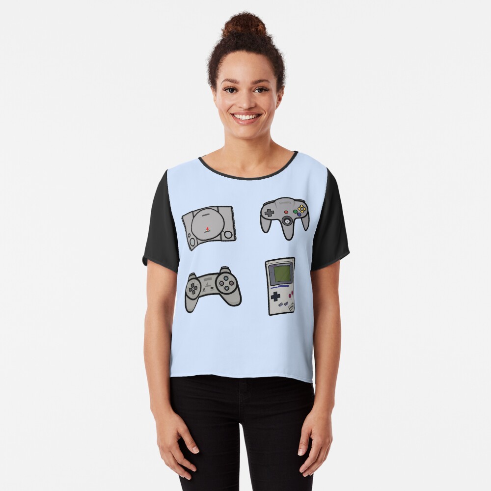 Artikel-Vorschau von Chiffon Top, designt und verkauft von FanStickers-.