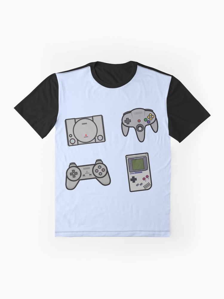 Thumbnail 4 von 5, Grafik T-Shirt, Spiele der alten Schule designt und verkauft von FanStickers-.