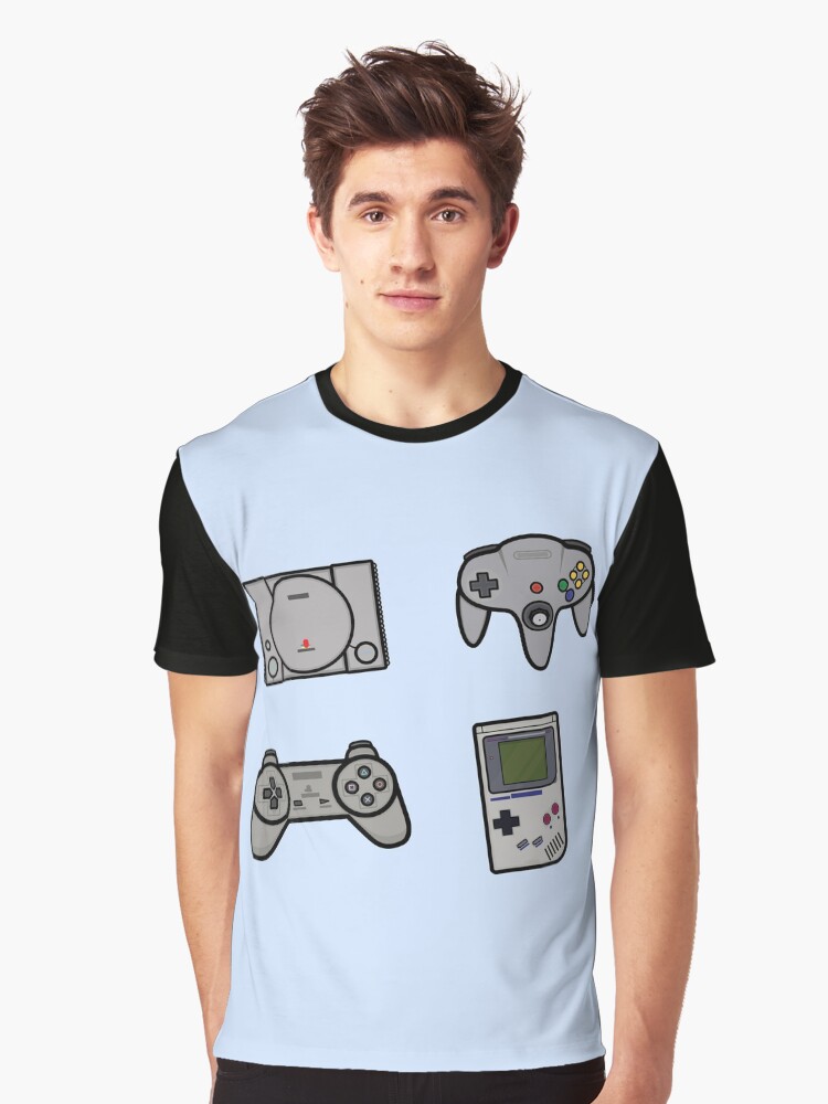 Thumbnail 1 von 5, Grafik T-Shirt, Spiele der alten Schule designt und verkauft von FanStickers-.