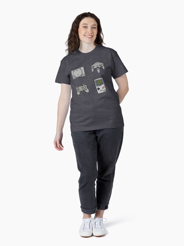Thumbnail 4 von 7, Classic T-Shirt, Spiele der alten Schule designt und verkauft von FanStickers-.