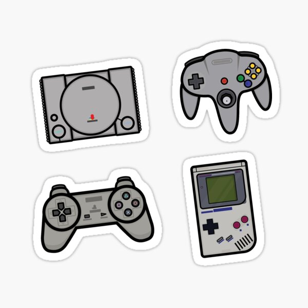 Autocollant sticker gamer