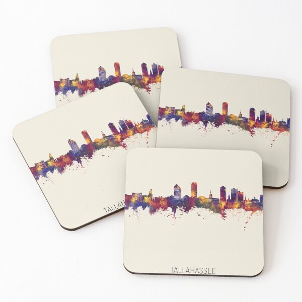 Item preview, Tallahassee Florida Skyline designed and sold by ArtPrints.
