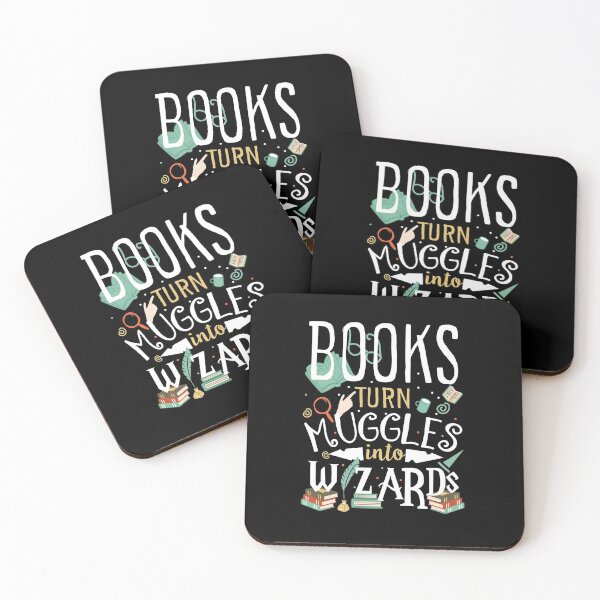 Item preview, Books turn Muggles into Wizards designed and sold by Printup.