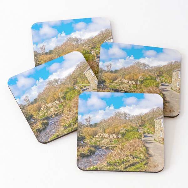 Item preview, Penberth Stream And A Stone Cottage designed and sold by Terri Waters Photography & Design.