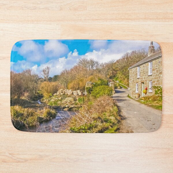 Item preview, Penberth Stream And A Stone Cottage designed and sold by Terri Waters Photography & Design.