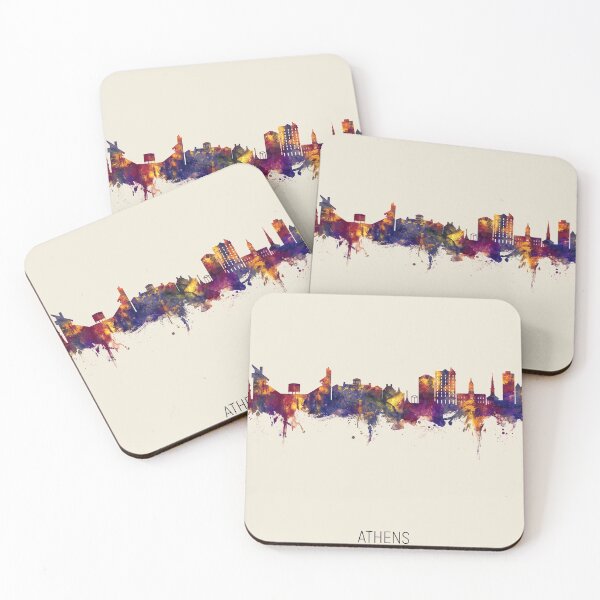 Item preview, Athens Georgia Skyline designed and sold by ArtPrints.