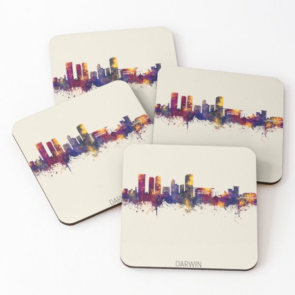 Item preview, Darwin Australia Skyline designed and sold by ArtPrints.