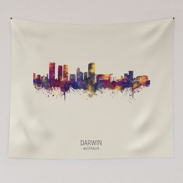 Item preview, Darwin Australia Skyline designed and sold by ArtPrints.