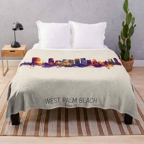 Item preview, West Palm Beach Florida Skyline designed and sold by ArtPrints.