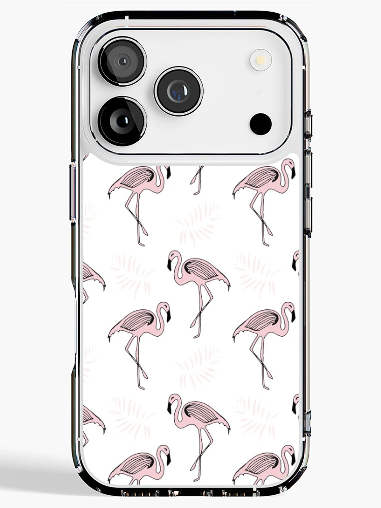 Thumbnail 1 of 5, iPhone Case, Flamingo pattern designed and sold by Radoi Florin.