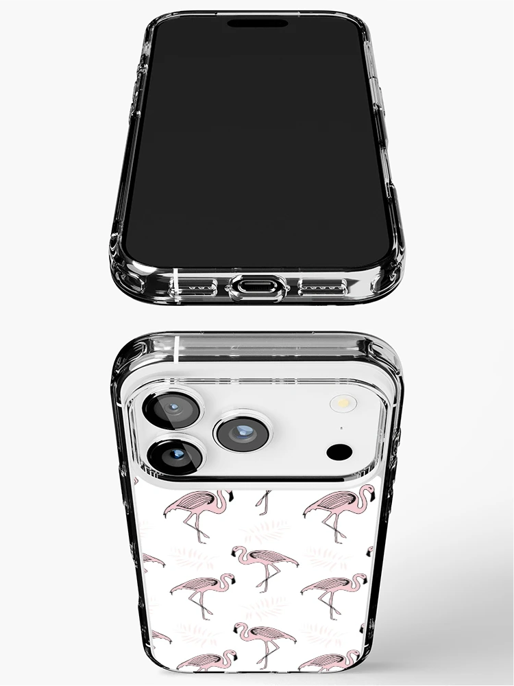 Thumbnail 3 of 5, iPhone Case, Flamingo pattern designed and sold by Radoi Florin.