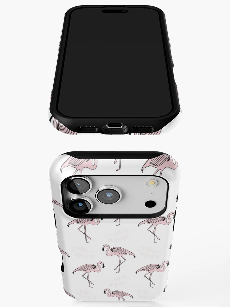 Thumbnail 3 of 4, iPhone Case, Flamingo pattern designed and sold by Radoi Florin.